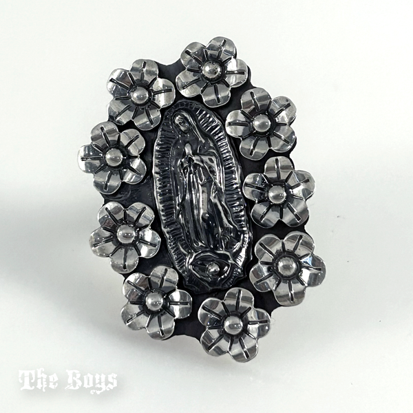Plain & Oxidized Virgin Ring Mexican Sterling Silver
