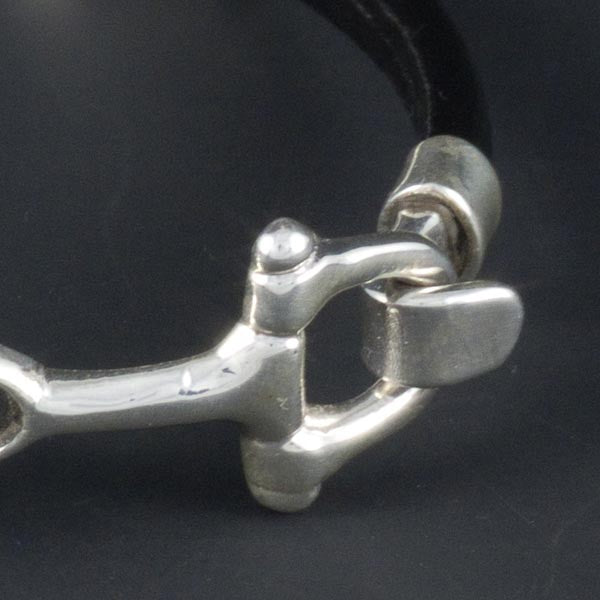 Leather Ring Bracelet