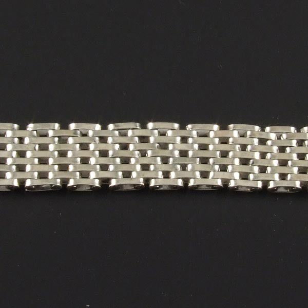 Refined Plain Silver Bracelet