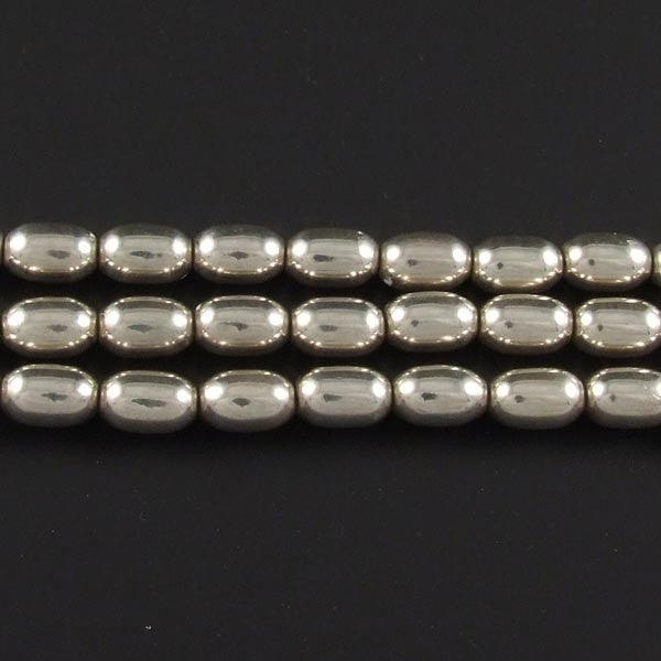 Plain Bracelet with 3 Lines of Ovals
