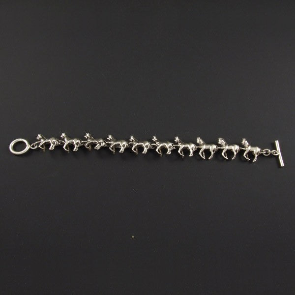 Linked Horses Bracelet