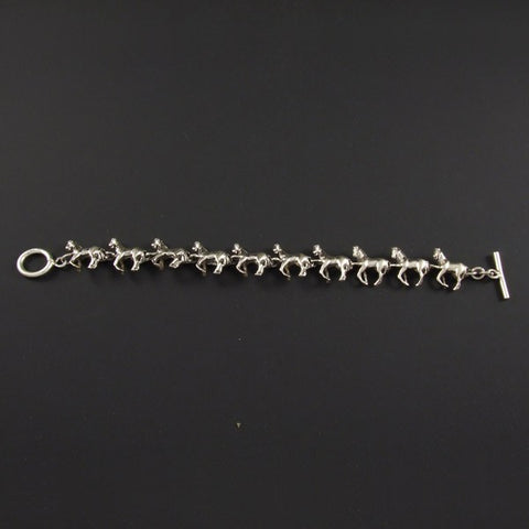 Linked Horses Bracelet