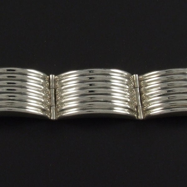 Silver Lined Bracelet