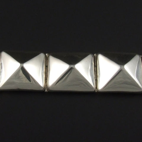 Shiny Pyramids Bracelet
