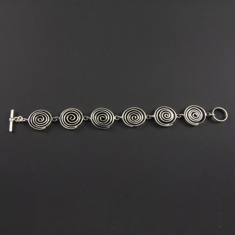 Spirals Chain Bracelet