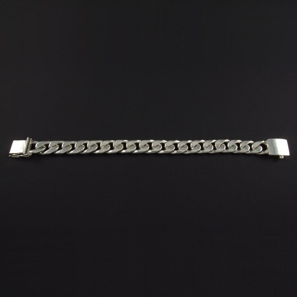 Silver Chain Plain Bracelet
