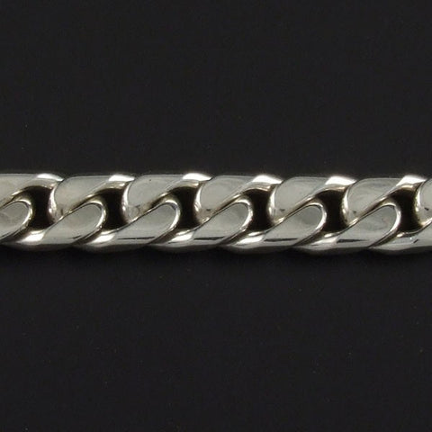 Silver Chain Plain Bracelet