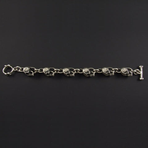 Skulls Chain Bracelet