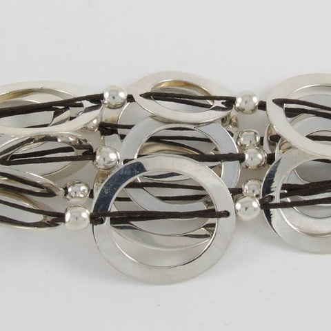 Tied Silver Circles