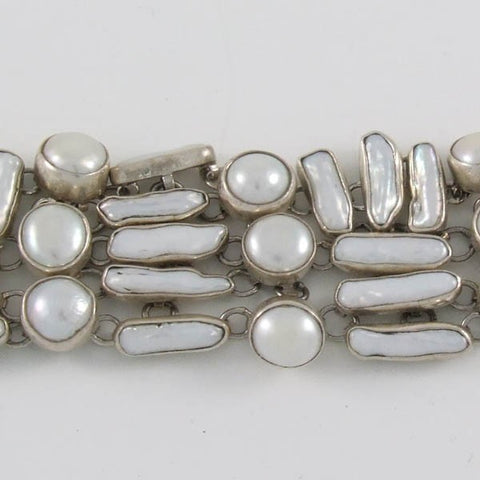 Mother of Pearl Stone Bracelet