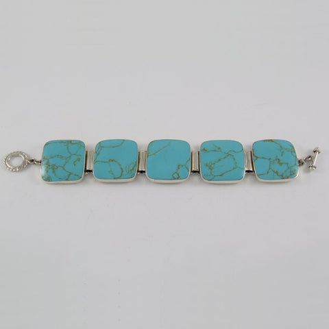 Turquoise Stones Elegant Bracelet