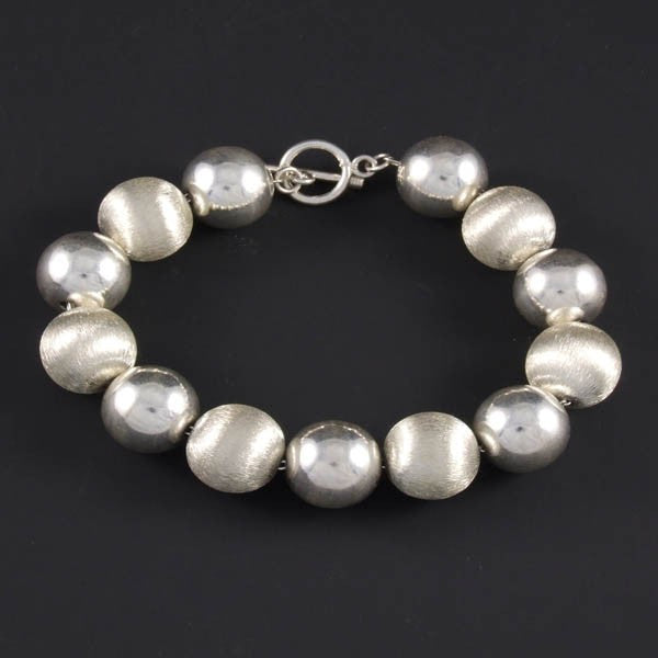 Silver Balls Bracelet