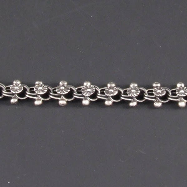 Flowered Thin Chain