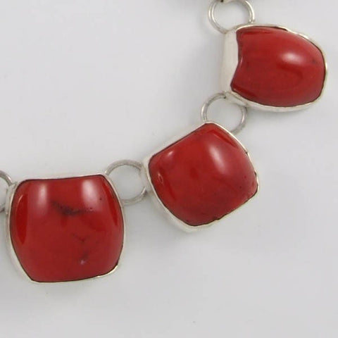 Coral Stone Necklace
