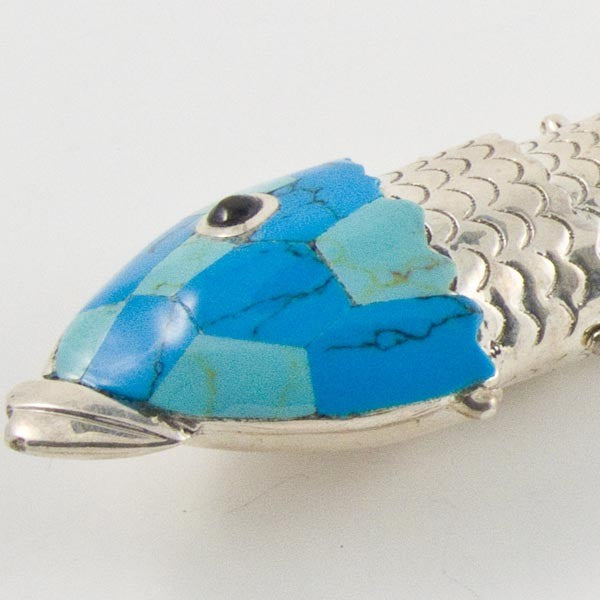 Silver and Stoned Fish