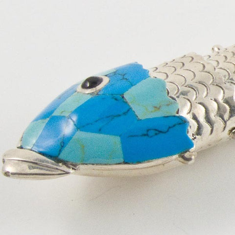 Silver and Stoned Fish