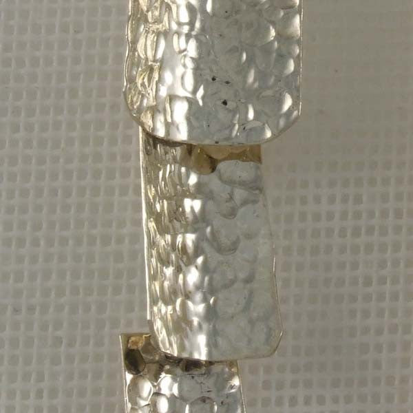 Hammered Concave Earrings