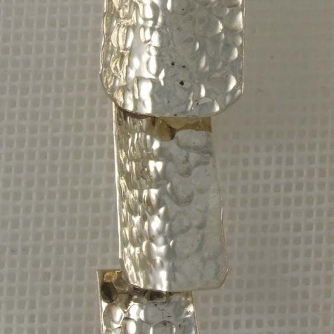 Hammered Concave Earrings