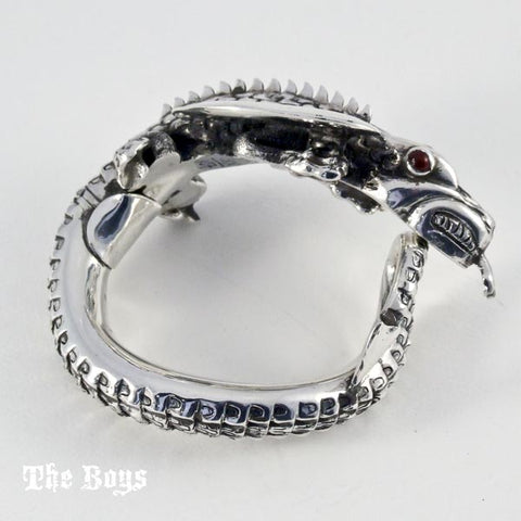 Dragon Bracelet Mexican Sterling Silver
