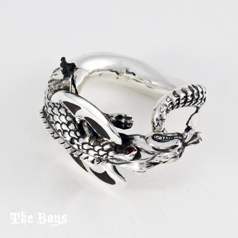 Dragon Bracelet Mexican Sterling Silver