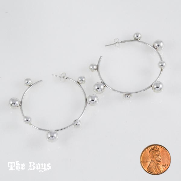 Hoops Small Plain Earrings Mexican Sterling Silver