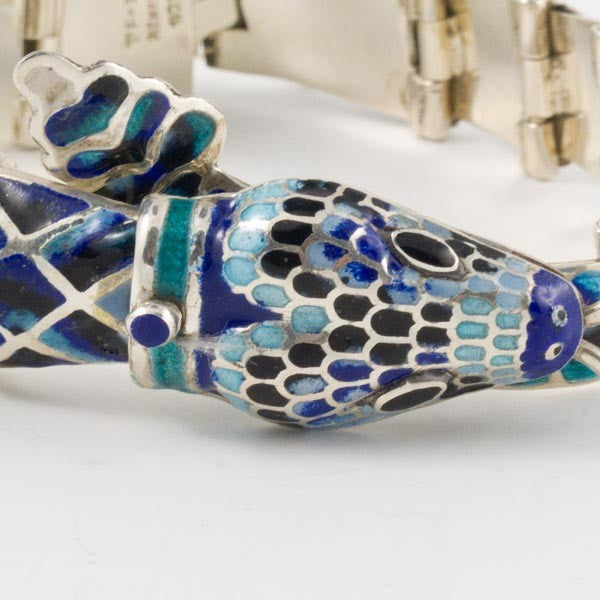 Blue Snake Bracelet