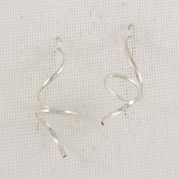 Coiled Plain Earrings