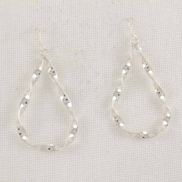 Twisted Plain Earrings