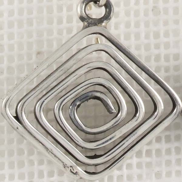 Rhomb Spirals Earrings