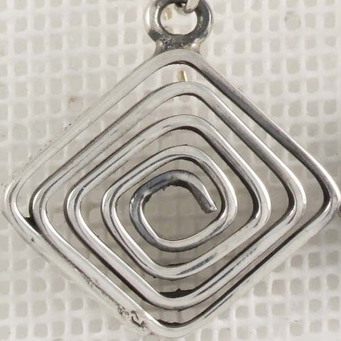 Rhomb Spirals Earrings