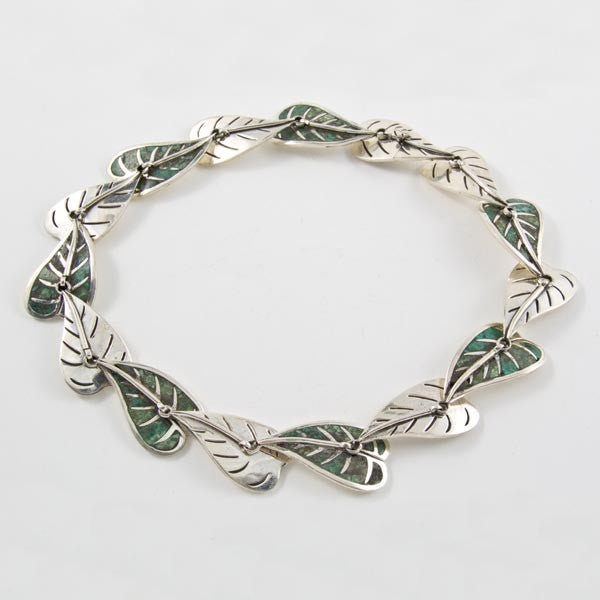 Silver & Stone Leaves