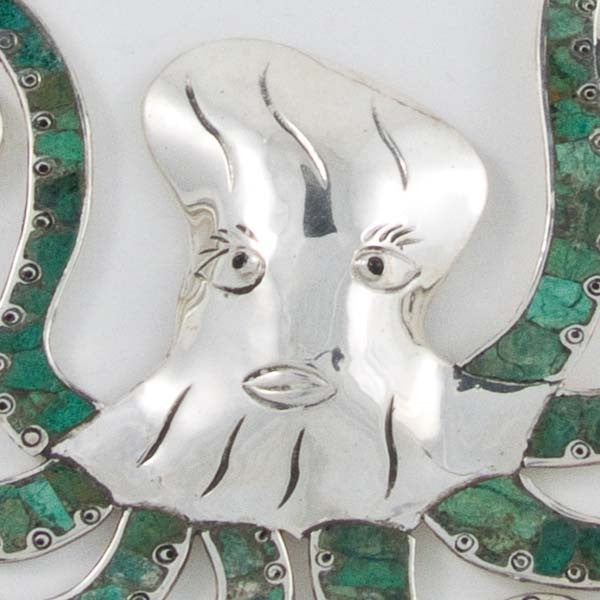 Octopus Stone Necklace