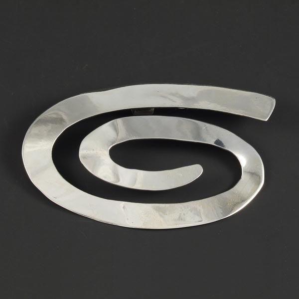 Oval Spiral Pendant