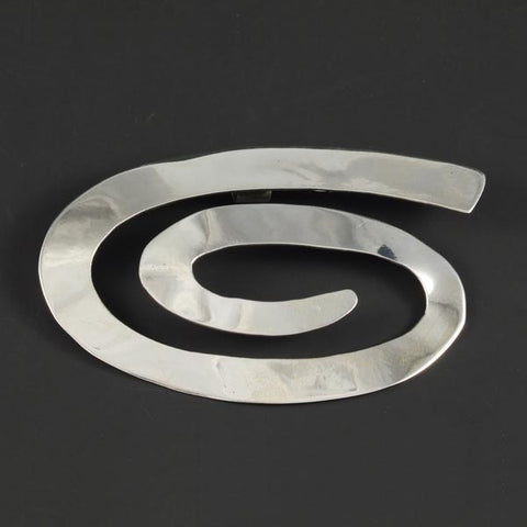 Oval Spiral Pendant