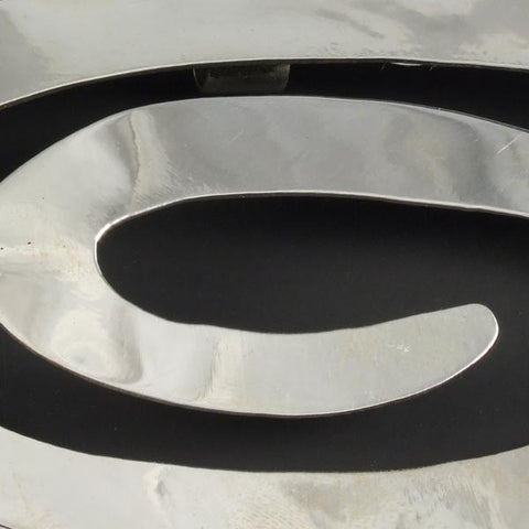 Oval Spiral Pendant