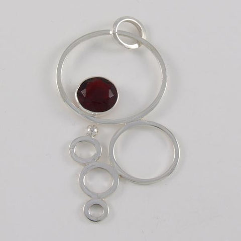 Circles with Red Stone