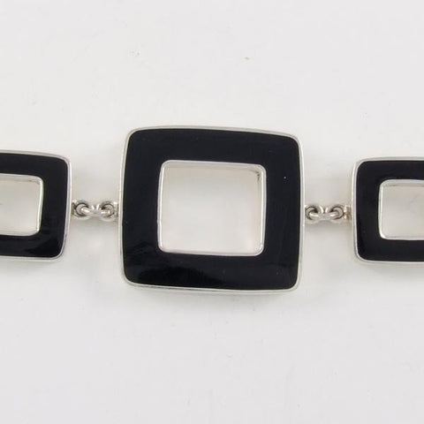 Onix Squares Bracelet