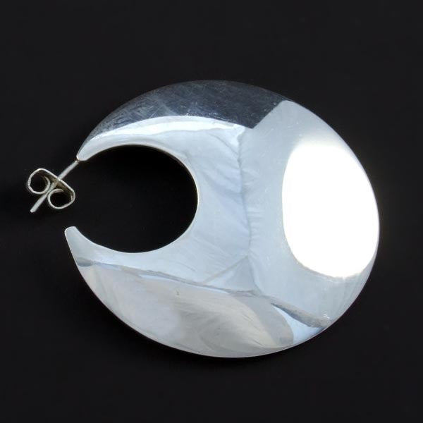Round Polish Earrings