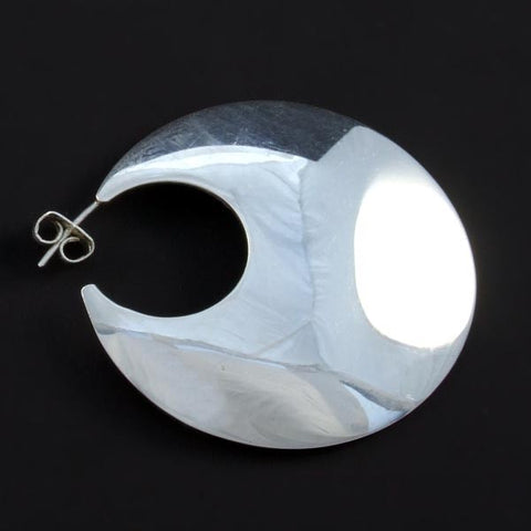 Round Polish Earrings