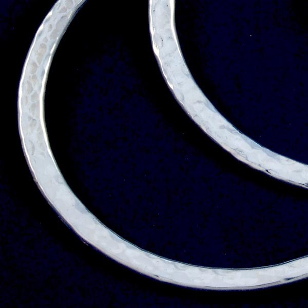 Hammered Shiny Rings