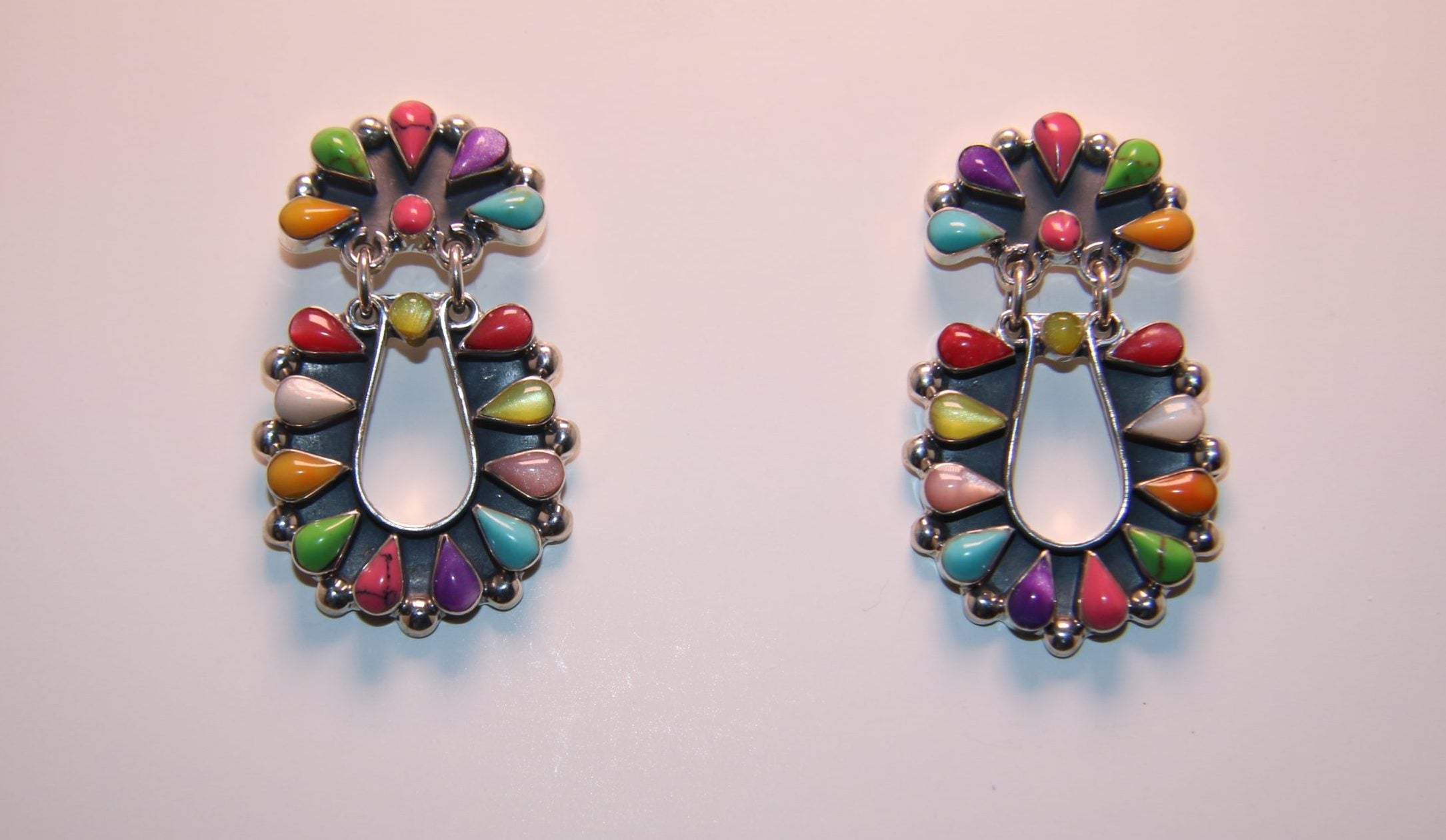 Multi- Stones Earrings