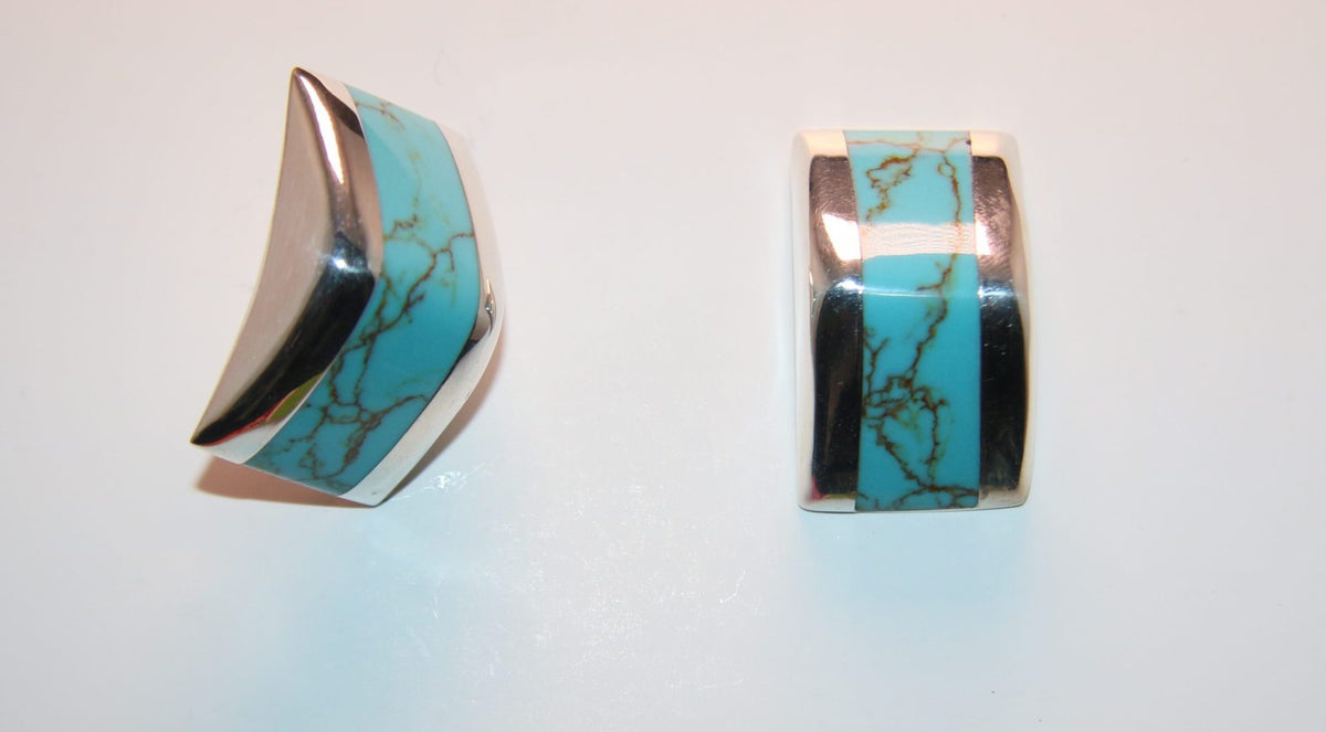 Turquoise Post Earrings