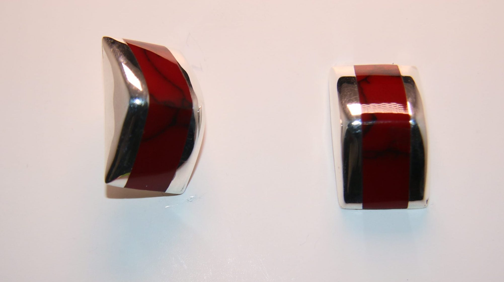 Red Jasper post Earrings