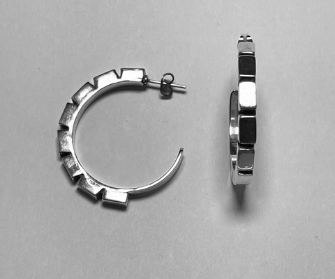 Plain Mosaic Hoops