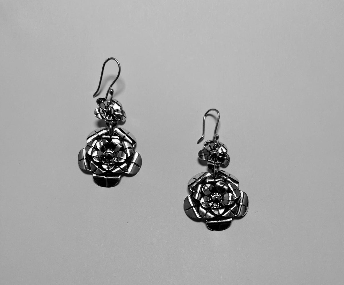 Flowers wire Earrings