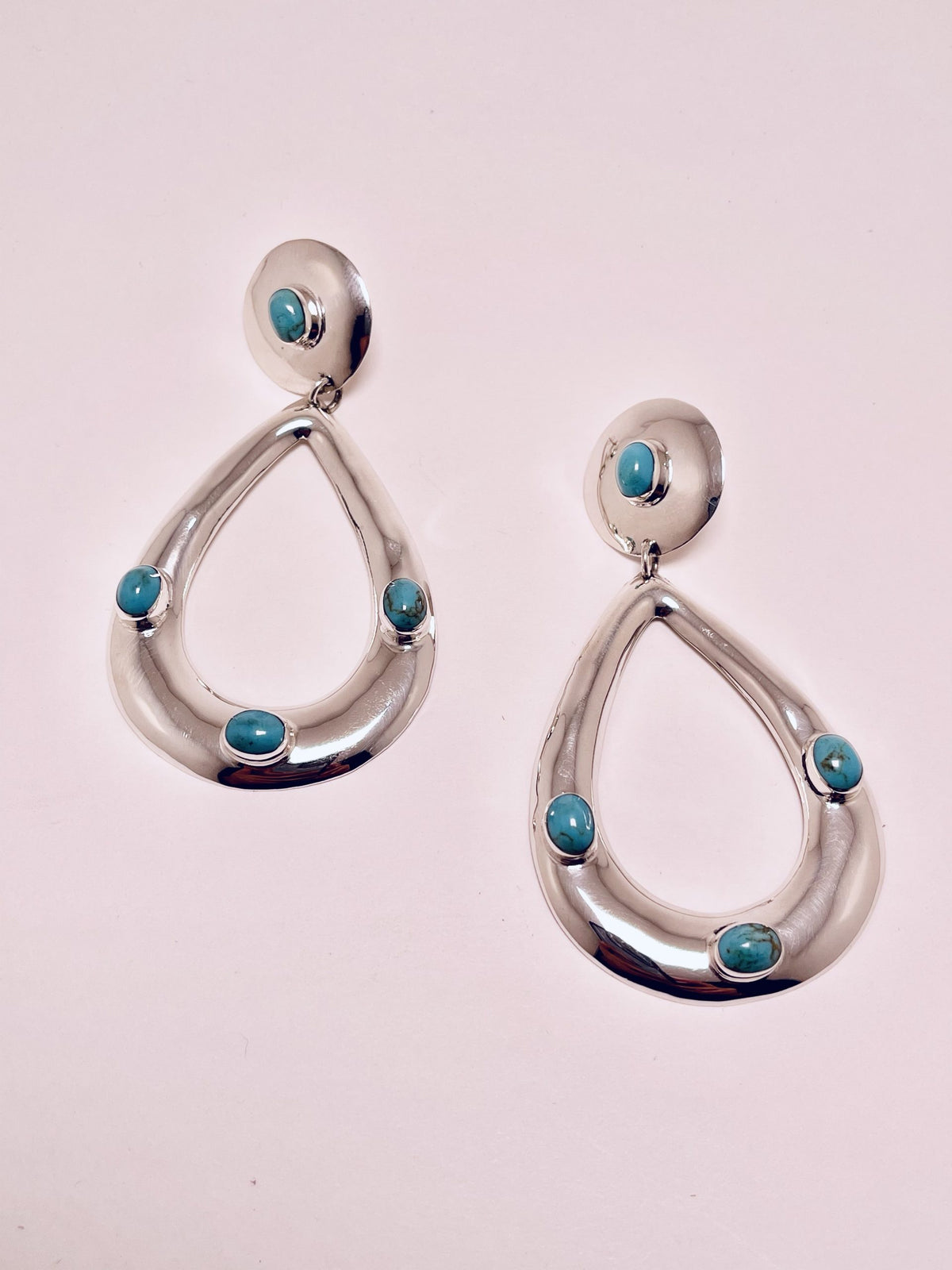 Stone Drops Earrings