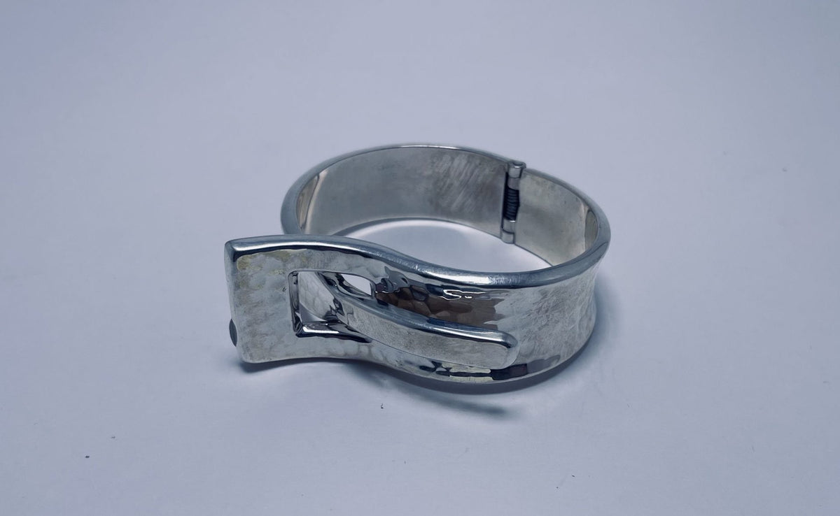 Hammered Belt Bracelet
