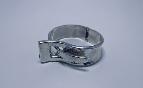 Hammered Belt Bracelet