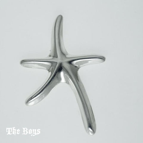 Starfish Plain Pendant Mexican Sterling Silver