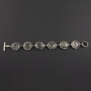 Spirals Chain Bracelet